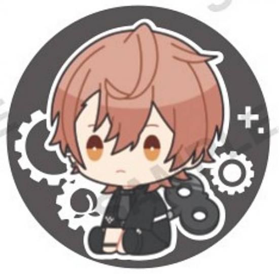 うり】カラフルピーチ ぺたっとねじまき 刺繍缶バッジ - トレカ&ホビー