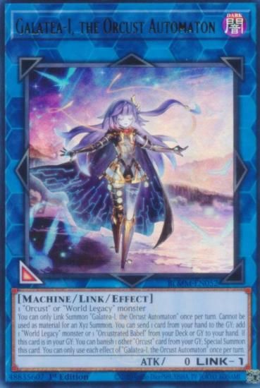 遊戯王 BLMM-EN052 オルフェゴール・ガラテアi (英語版 1st Edition