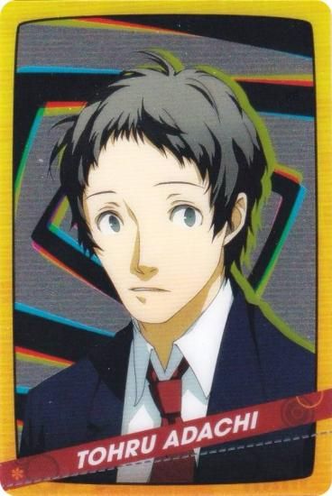 シークレット] 13.足立透 (キャラクターカード/P4G)】ペルソナシリーズ