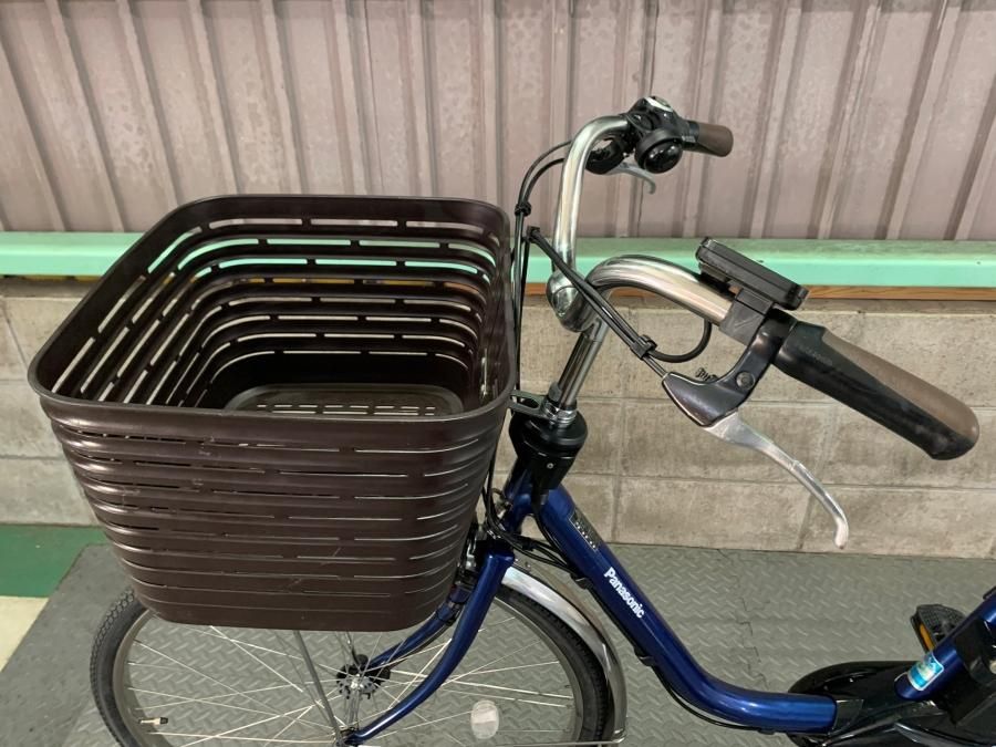 電動自転車 パナソニック ビビDX 26インチ ファインブルー 12ah 2017