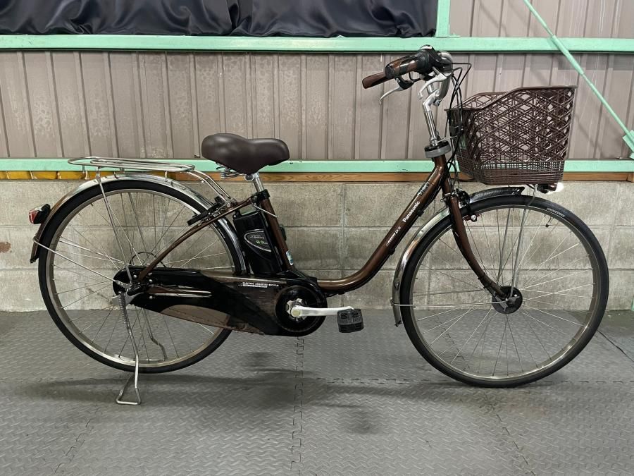 電動自転車 パナソニック ビビDX 26インチ ブラウン 8.9ah 2014年頃