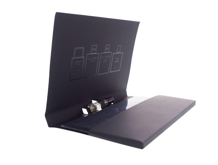 ブルー ドゥ シャネル ノベルティ メンズ香水 1.5ml シルクハンカチ 2