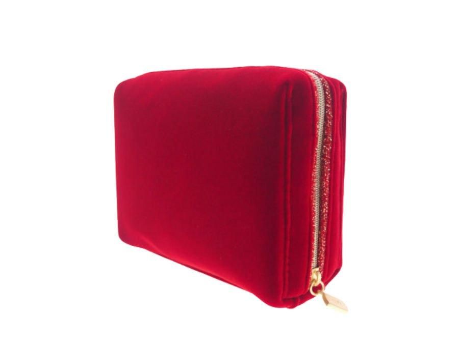 シャネル ノベルティ コフレポーチ 2019 ホリデー スクエア ラメ入り