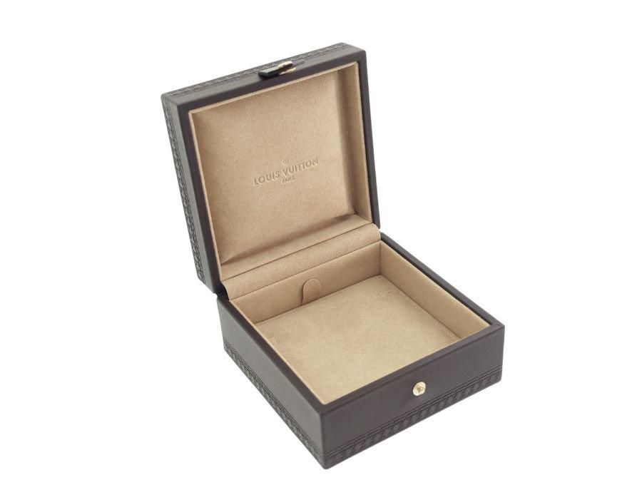 ルイヴィトン ジュエリーケース LV 宝石箱 アクセサリー収納 ブラウン