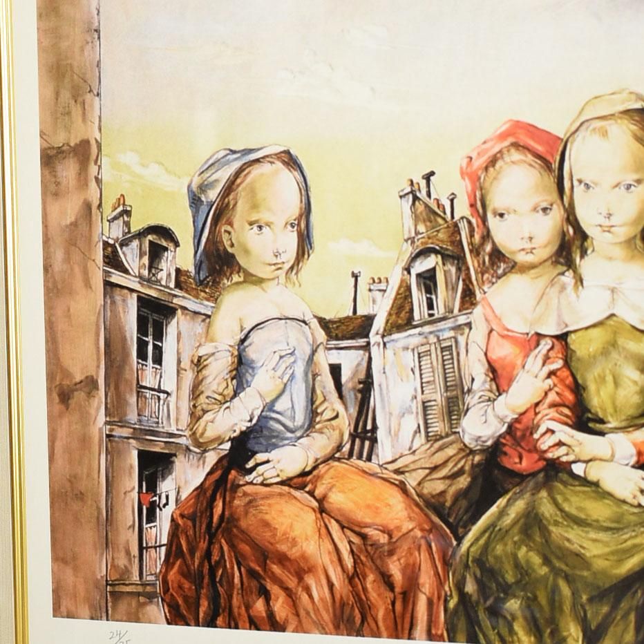 藤田嗣治 パリの少女たち / WESTWOOD ANTIQUES