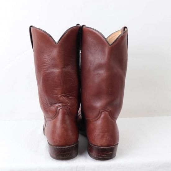 中古】SANCHO(サンチョ)メンズ【43】スペイン製ウエスタンブーツ茶