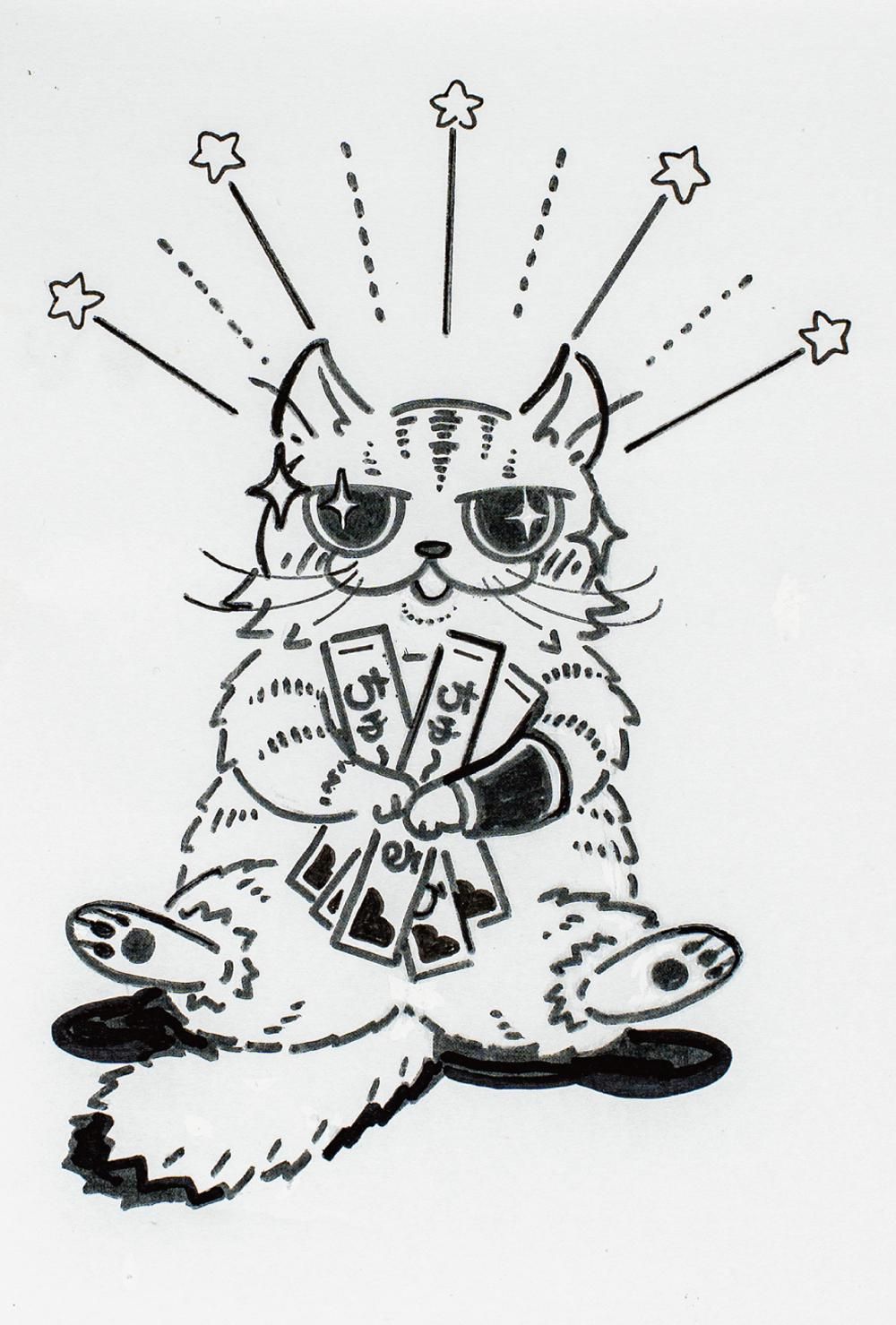 あなたの猫ちゃんが手描きイラストでグッズ化！特集 - 岐阜の印刷会社