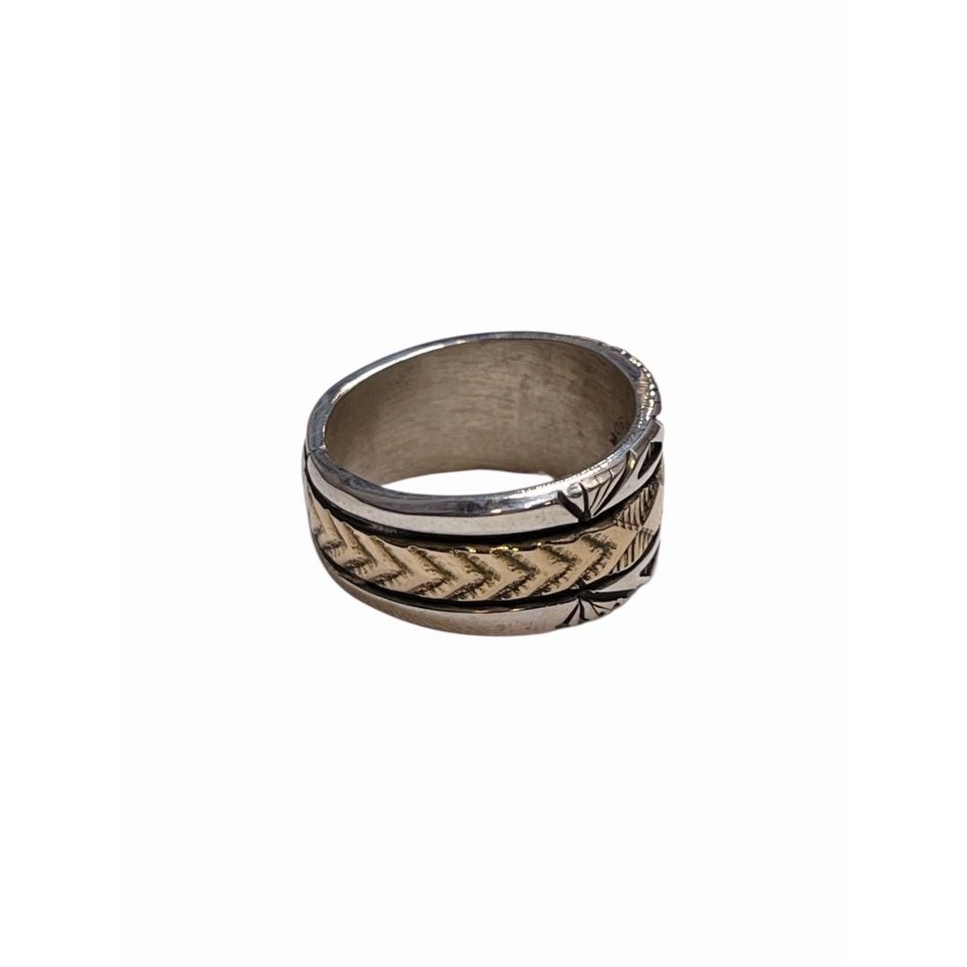 Bruce Morgan(ブルースモーガン)14K×Silver Ring #21号 【TQ-041