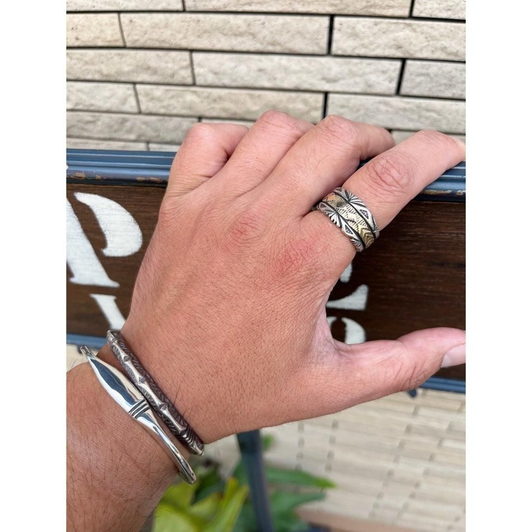 Bruce Morgan(ブルースモーガン)14K×Silver Ring #21号 【TQ-041