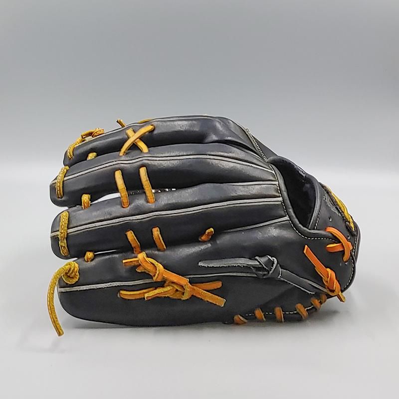 クリーニング済み (高校野球対応)】 ジュンケイ 硬式グローブ / 外野手