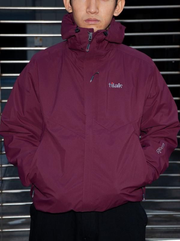 Tilak（ティラック）Storm Jacket / WINE 公式通販 | Parkside Store