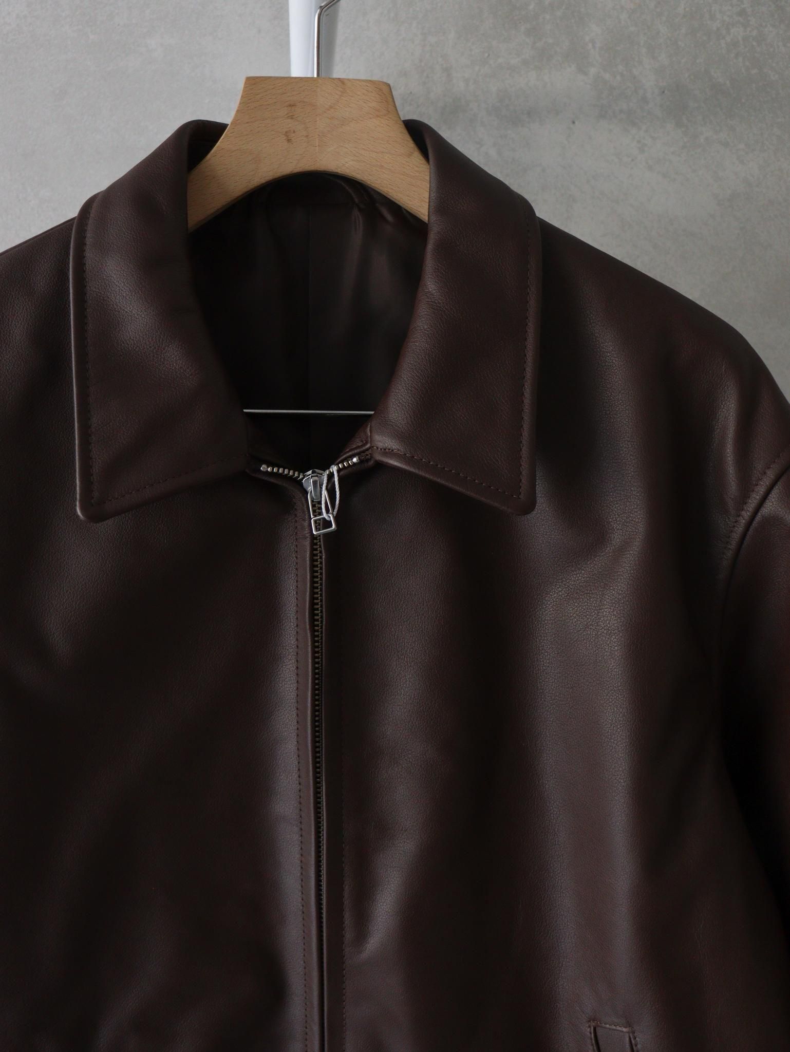 UNIVERSAL PRODUCTS.(ユニバーサルプロダクツ) LEATHER BROUSON