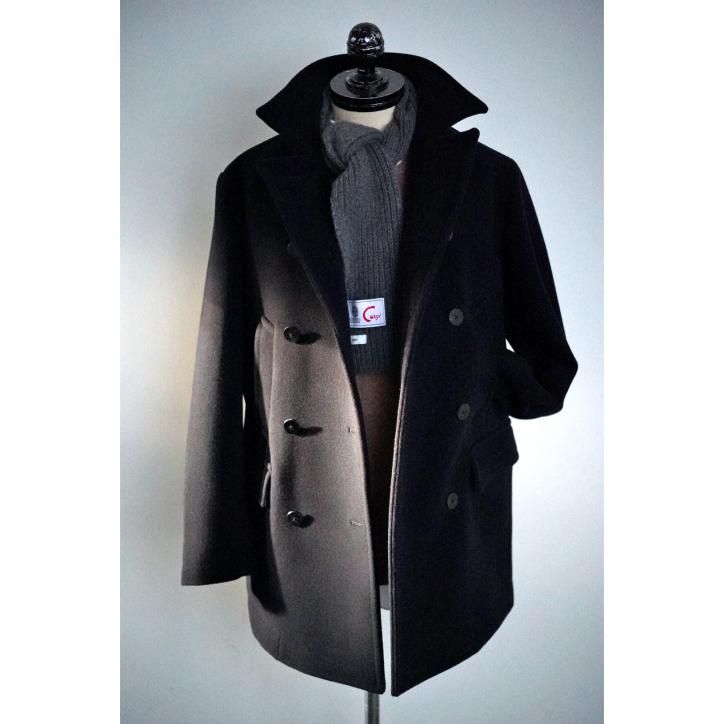 ANSNAM / アンスナム】P COAT NAVY