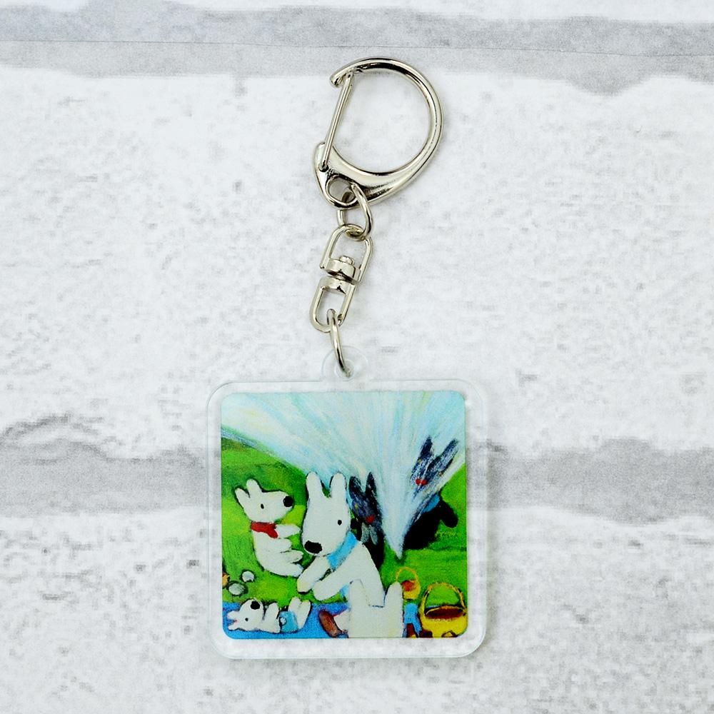 公式ショップ限定】人気場面アクリルキーホルダー（噴出②） LG - リサ