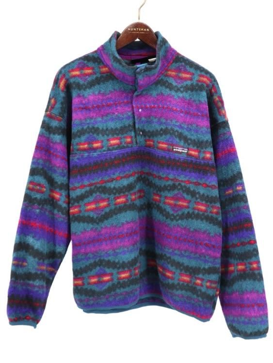 古着 90's ジャマイカ製 Patagonia パタゴニア シンチラ スナップT