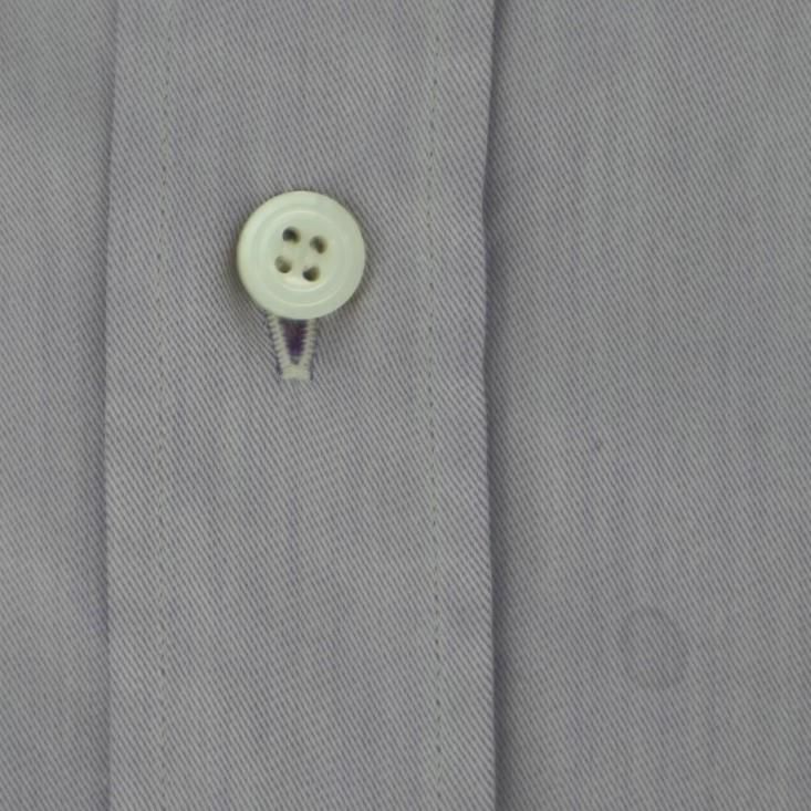 古着 00's FRANCE製 Charvet シャルベ パープル スクエアカット