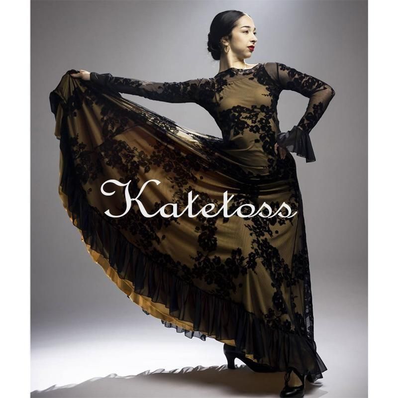 レイヤード・ストレッチワンピース | Davetex製フラメンコ衣装