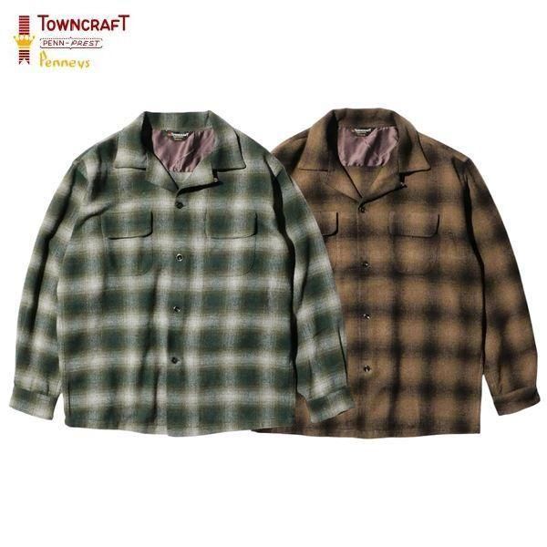 タウンクラフト|ウールオンブレチェックシャツ - 【FREEWAY】 茨城県
