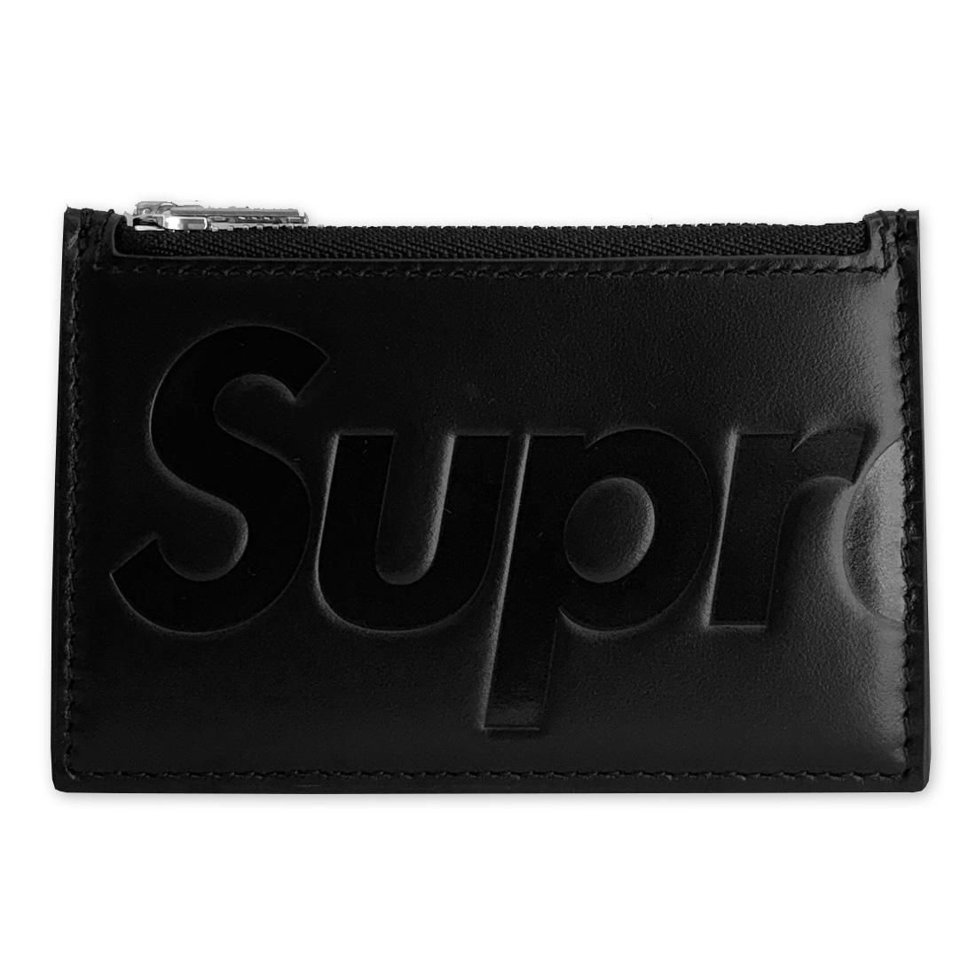 SUPREME LEATHER ZIP CARD HOLDER - Spyder｜セレクトショップ｜茨城県