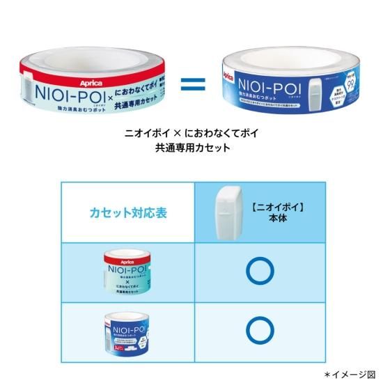 ニオイポイ×におわなくてポイ共通カセット 1個パック - アップリカ公認