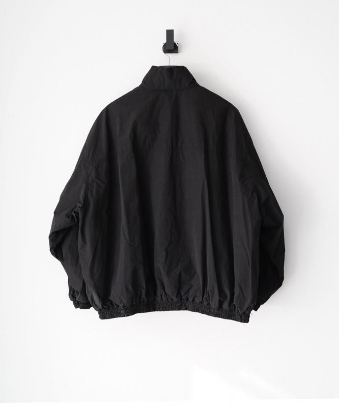 ssstein】WINDPROOF NYLON PADDED JACKET BLACK - WASTE
