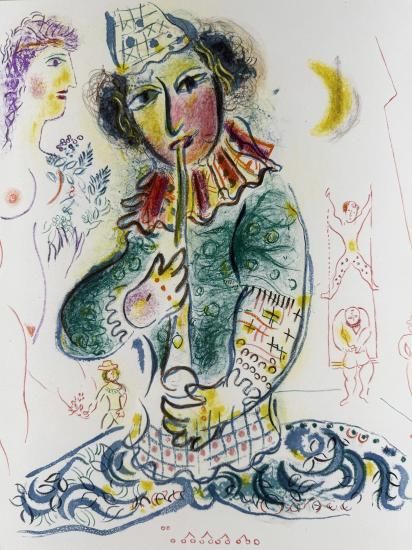 マルク・シャガール 《サーカス Pl.38》 リトグラフ 1967年 《サーカス