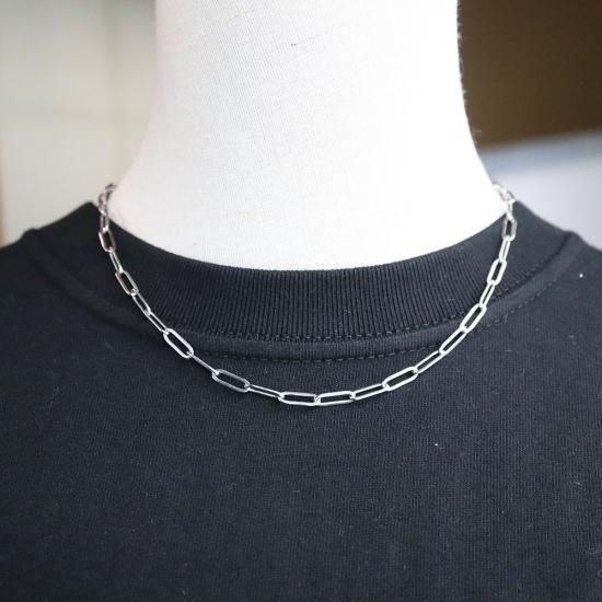 つけっぱなしOK！316L サージカルステンレス スクエアチェーン