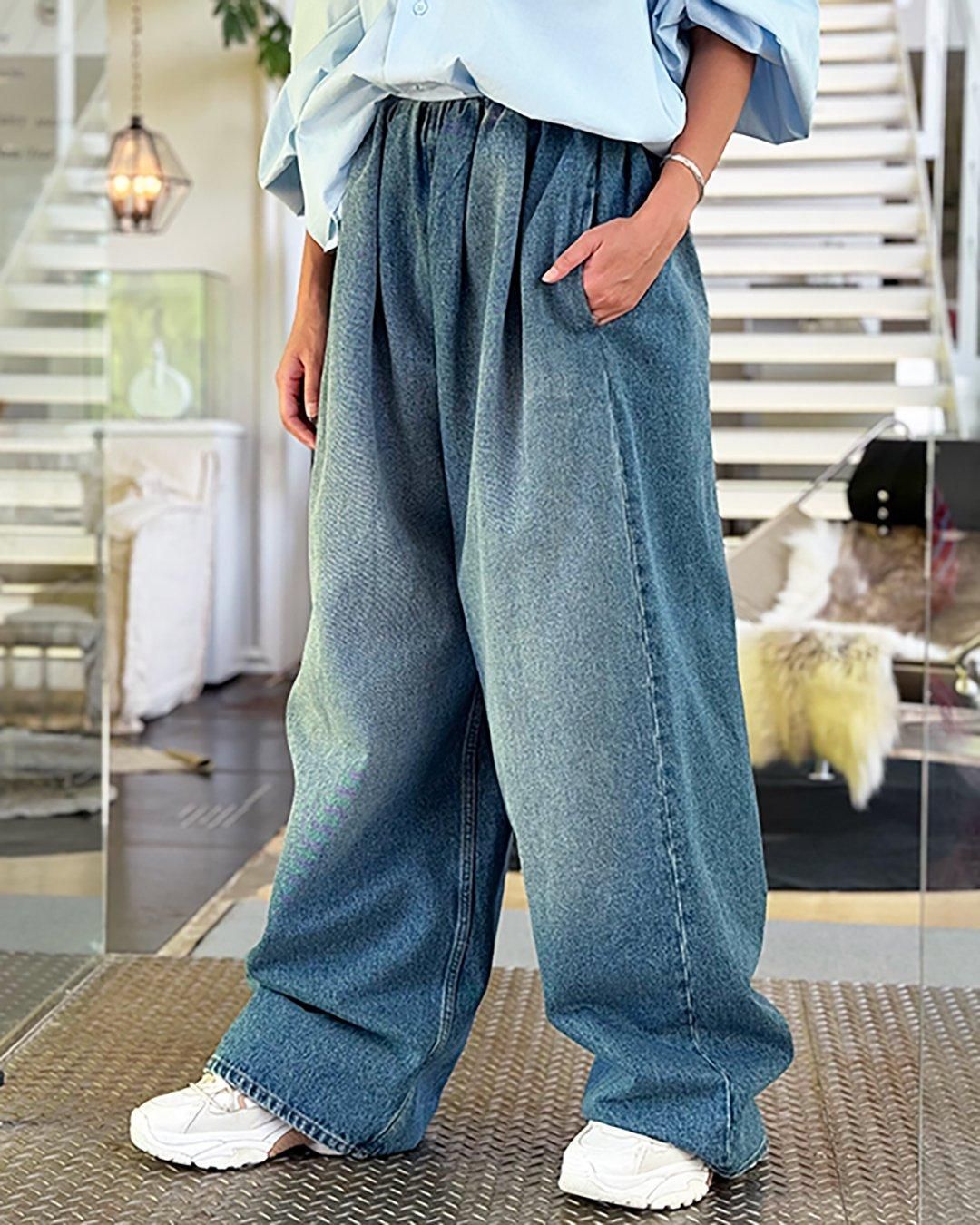 MM6 MAISON MARGIELA｜WIDE DENIM｜BLUE｜2024秋冬｜正規 通販 S.CURVE
