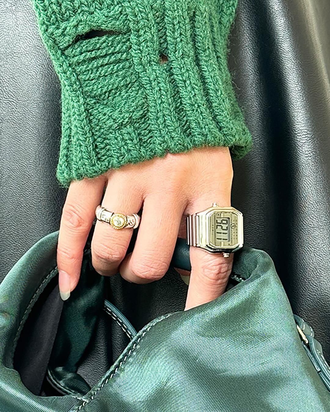 MM6 Maison Margiela × Timex｜Timex × MM6 T80 Ring Watch Size S/M