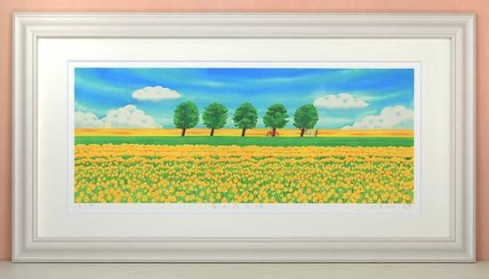 栗乃木ハルミ「菜の花と風」 - 栗乃木ハルミ（くりのきはるみ）公式