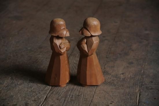 藤戸竹喜 ユーカラエカシ 木彫