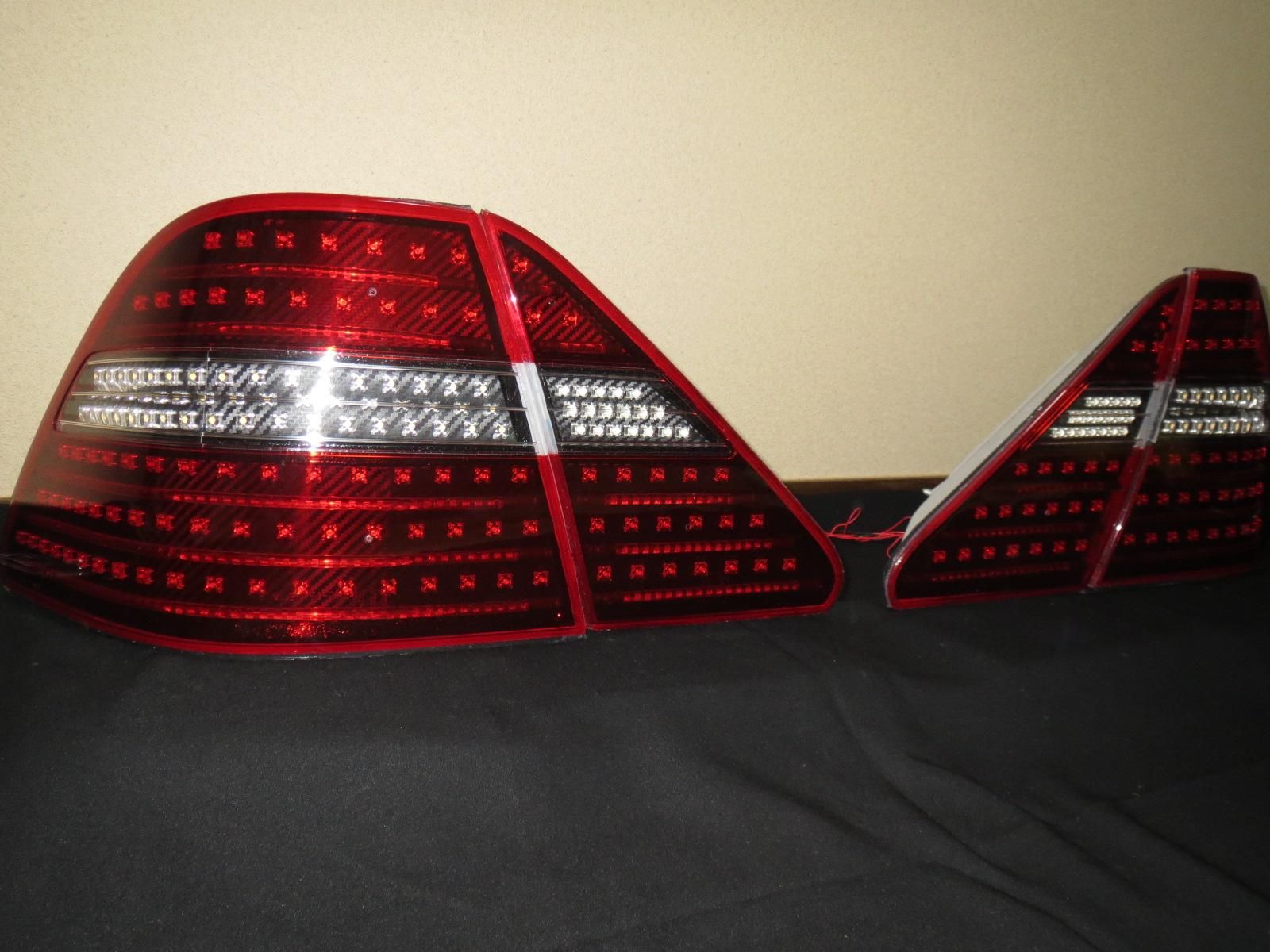 30セルシオ後期 ファイバー仕様フルLED加工テールライト - 【グレイス