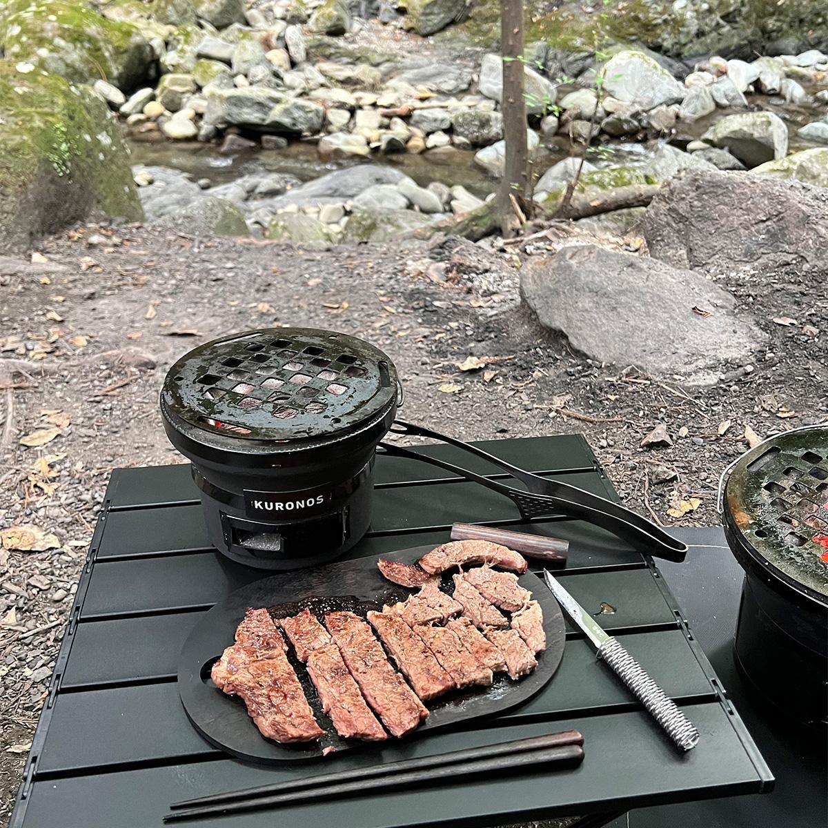 KURONOS クロノス ミニ黒七輪 5号 手のひらサイズ