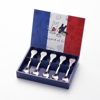 リサとガスパール】ティースプーン5本セット | パリのキュートな