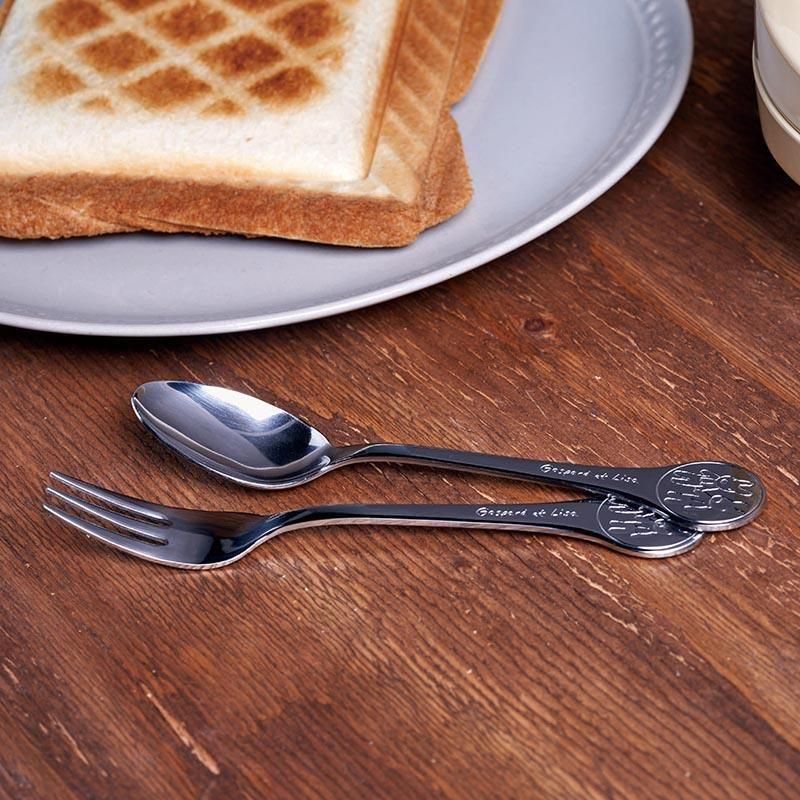 リサとガスパール】ティースプーン5本セット | パリのキュートな