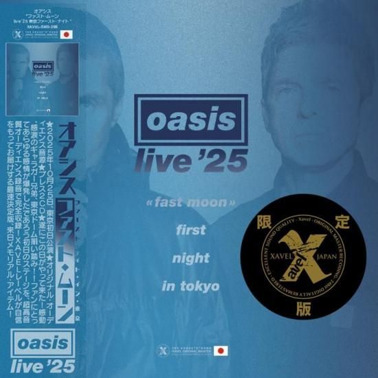 OASIS (Paper Sleeve 2CD with Bonus DVDR) Fast Moon -live'25 Tokyo