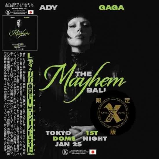 LADY GAGA (2CDR+DVDR) THE MAYHEM BALL 2026 TOKYO DOME 1ST NIGHT