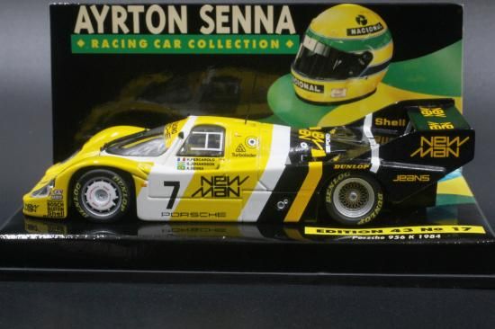 LANG 1/43 1984 ポルシェ 956 K No.7 アイルトン・セナ レーシングカー