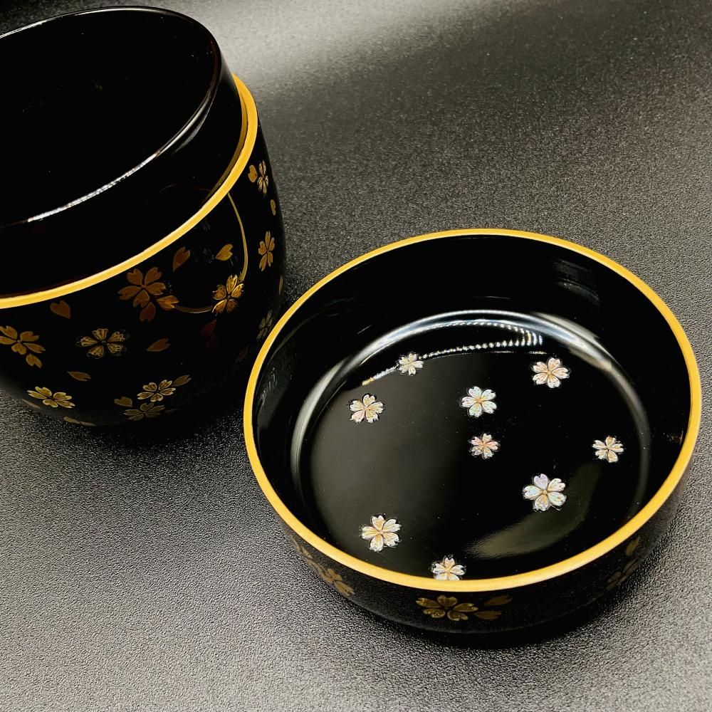 輪島塗 棗 桜 - 吉井商店オンラインストア