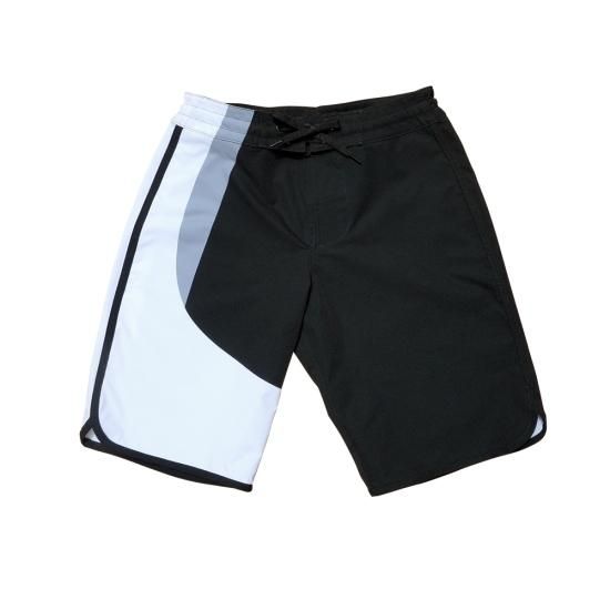 FIED ホワイト/ブラック フィジーク サーフパンツ FIED ファイドサーフ