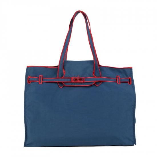 New Classical Eco Bag (L) NAVY - LA COUSETTE（ラクゼット）公式