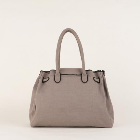 New Classical Canvas Bag (L) GRAY - LA COUSETTE（ラクゼット）公式
