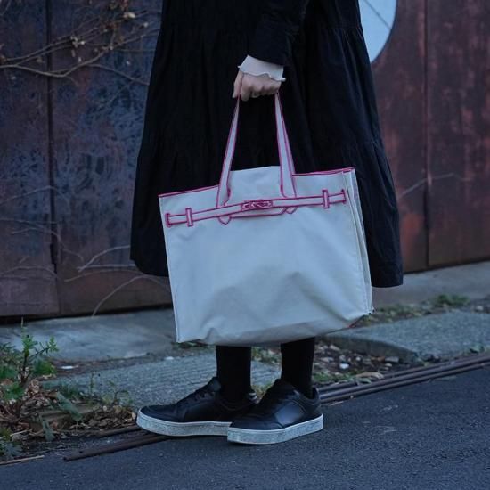 SCARF / New Classical Eco Bag (L) GRAY - LA COUSETTE（ラクゼット