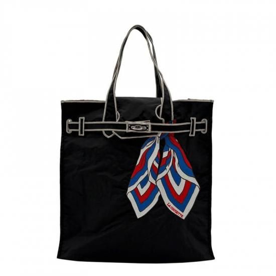 SCARF / New Classical Eco Bag (M) BLACK - LA COUSETTE（ラクゼット