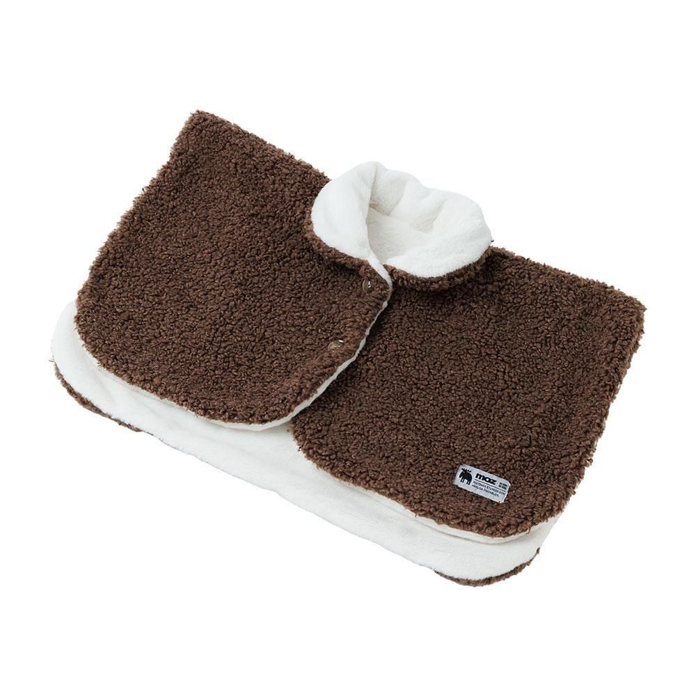 プードルボアポンチョ ブラウン MZ - moz Sweden公式オンラインストア