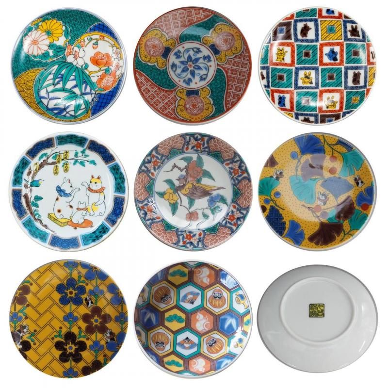 九谷焼麗和シリーズ | 豆皿3寸 - 九谷結窯 暮らしに寄り添う九谷焼