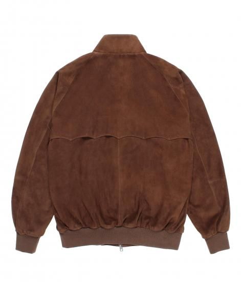 WACKO MARIA 正規代理店 BARACUTA / G9 SUEDE LEATHER HARRINGTON JACKET