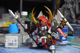 在庫あリ)(B_1040)SD 武者仁宇頑駄無 改造パーツ (未組立 ガレージ