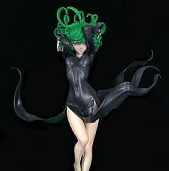 在庫あリ)(W_3715)1/6 ワンパンマン 戦慄のタツマキ (ベースなし) (未組立