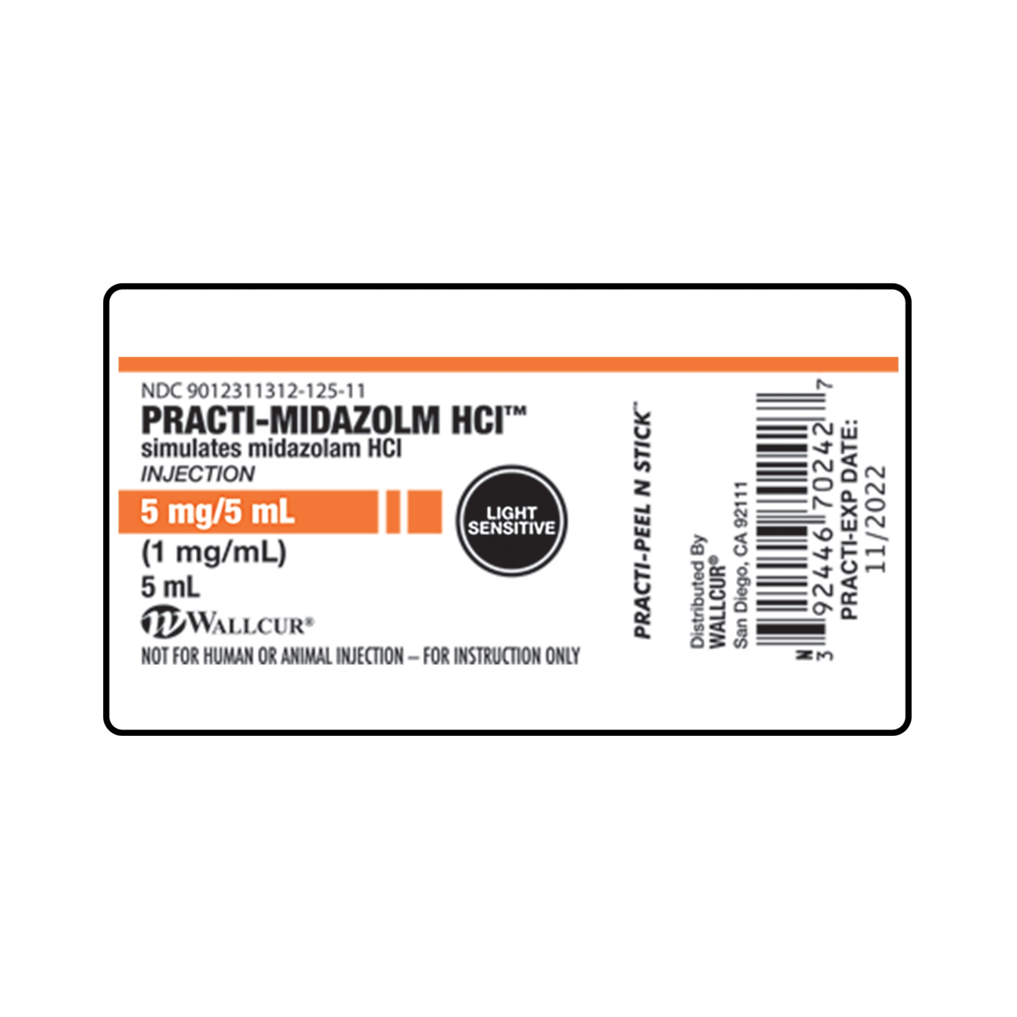Training Medication Peel-N-Stick Labels - McKesson
